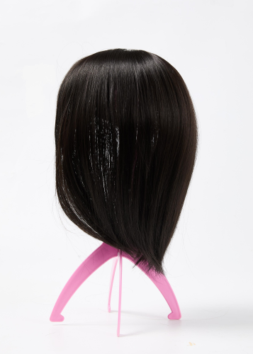 Clip-In Bangs Hairpiece with Side Swept Layers – Instant Fringe Look for Any Occasion | Natural Texture Heat Stylable