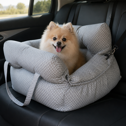 Ortekor Breathable Polyester Travel Carrier (Safety Hook & Car Seat Fit)