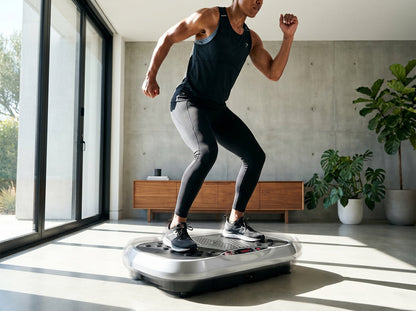 Ortekor Vibration Plate Machine with 120 Speed Settings | Full-Body Activation for Home Fitness