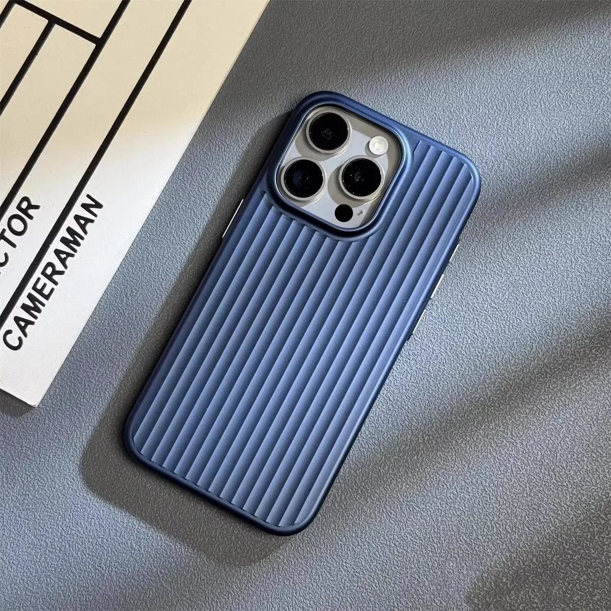 Shockproof Heavy-Duty Phone Cover for iPhone - Titanium Case