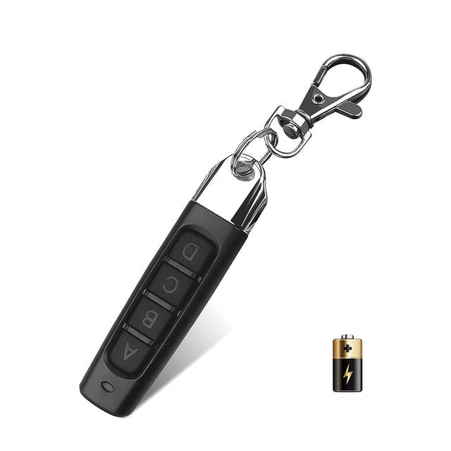 Programmateur de télécommande sans fil pour voiture et garage – Cloneur de porte-clés à 4 boutons pour ouvre-portail, accès véhicule et accès domicile