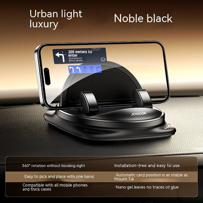 Support de téléphone pour tableau de bord, support de téléphone en silicone pour voiture, support antidérapant avec rotation à 360°, accessoires de voiture