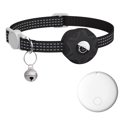 Pet Location Tracker Collar for Dogs & Cats with Android Network Connectivity and Reflective Safety Band