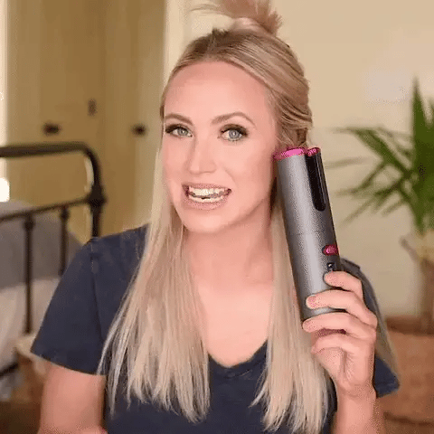 Hair Curler Cordless Automatic USB Rechargeable