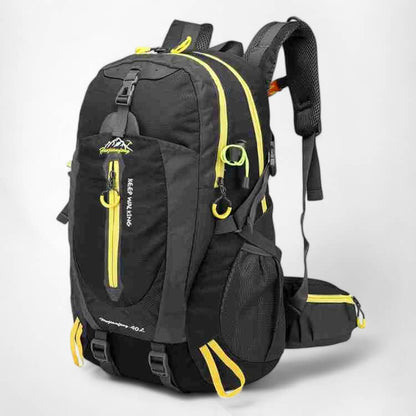 10.5-Gallon Lightweight Trekking Daypack with Padded Shoulder Straps – Waterproof Outdoor Hiking Rucksack for Weekend Adventures &