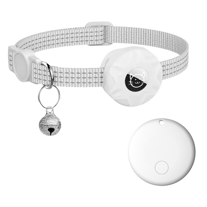 Pet Location Tracker Collar for Dogs & Cats with Android Network Connectivity and Reflective Safety Band