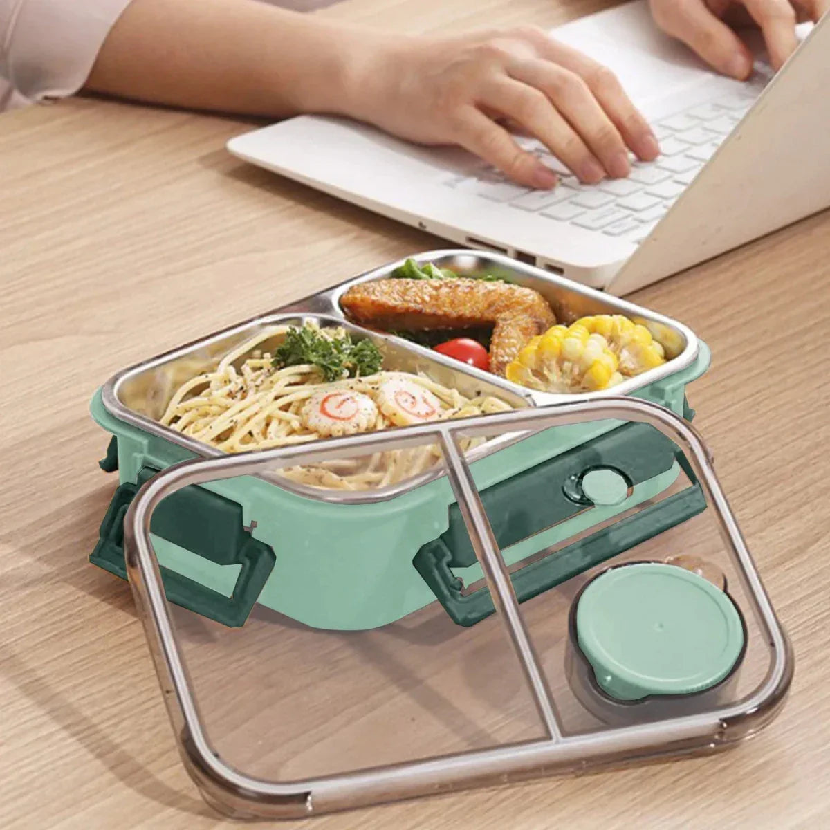 Thermal Food Jar Steel Construction Spill-Resistant Meal Prep Container Office Lunch School Commuting Portable Hot Food Storage Reusable Sta
