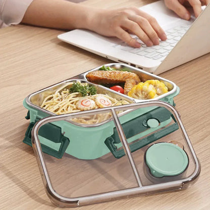 Thermal Food Jar Steel Construction Spill-Resistant Meal Prep Container Office Lunch School Commuting Portable Hot Food Storage Reusable Sta