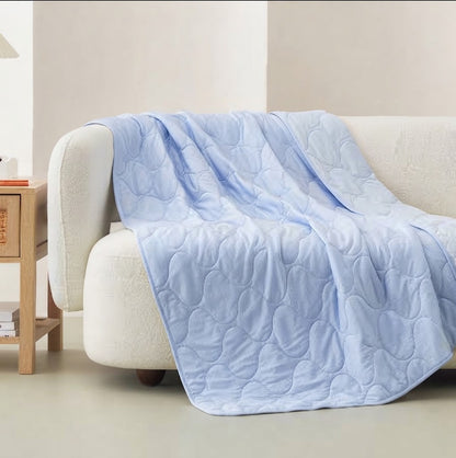 Couverture rafraîchissante Pro | Couverture rafraîchissante pour lit en tissu japonais | Conception double face pour les personnes ayant chaud en dormant