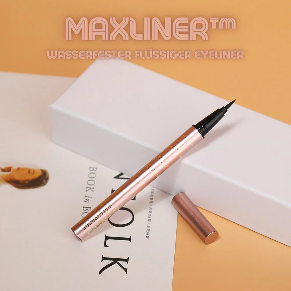 Liquid Eyeliner Waterproof Smudge-Proof Fine Tip