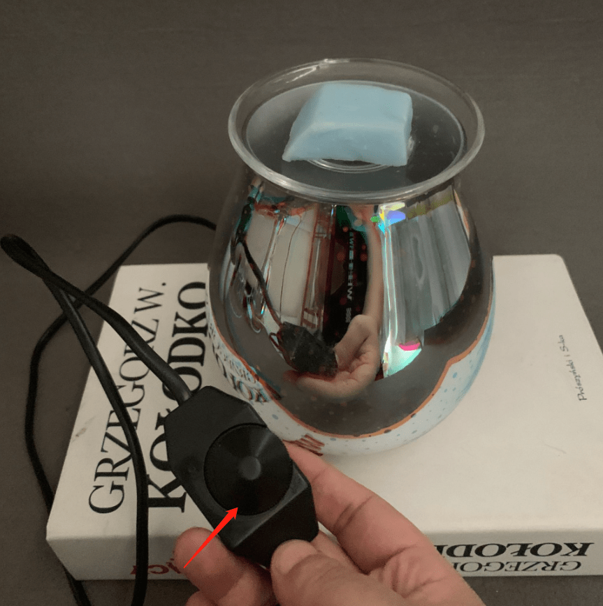 Ultrasonic Aroma Diffuser with 3D Firework Glass Design & LED Nightlight for Bedroom, Office, Nursery