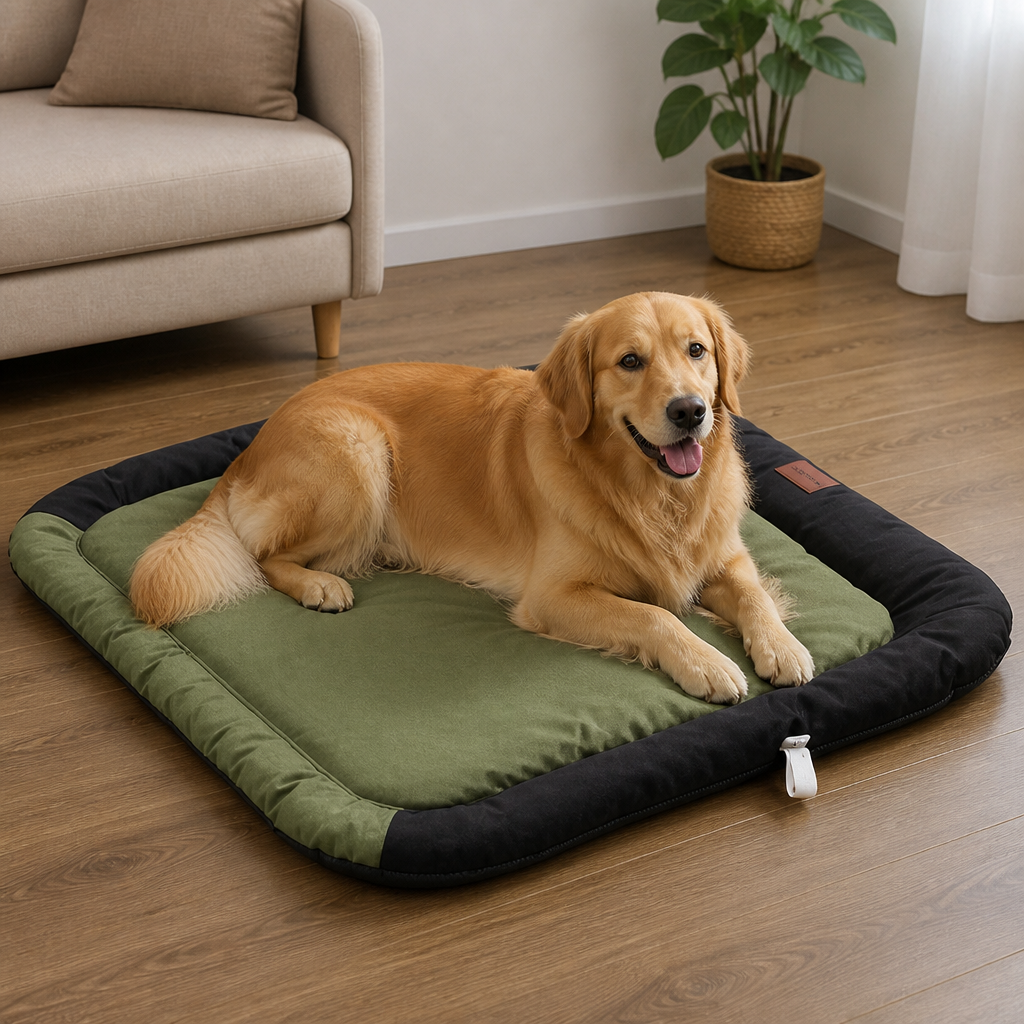Ortekor Tear-Resistant Polyester All-Season Dog Bed