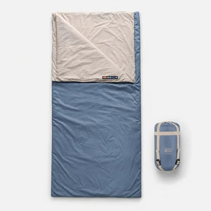 Lightweight Camping Sleep Sack with Compression Carry Bag for Backpacking & Hiking Trips