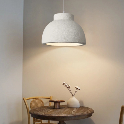 Plafonnier dôme 15 ou 23 pouces avec abat-jour en polystyrène blanc pour salle à manger, îlot de cuisine, chambre à coucher, cordon réglable, culot E26, mini moderne