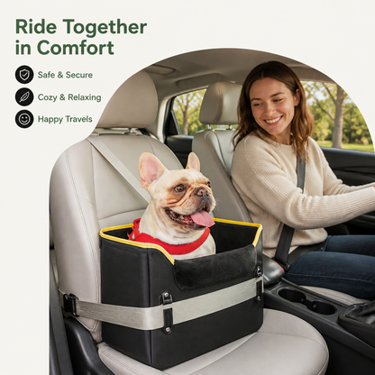 Ortekor Patent Safe Buckles & Clip-On Leash Booster Seat