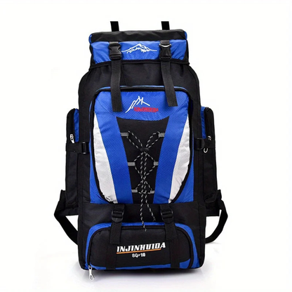 80L Hiking Backpack for Multi-Day Trips – Water-Resistant Trekking Pack with Breathable Support & Quick-Access Pockets for Camping