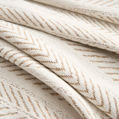 Textured Chenille Couch Cover with Tassels – Non-Slip Pet-Friendly Sofa Protector for 2-3-4 Seater Sectional Living Room Furniture