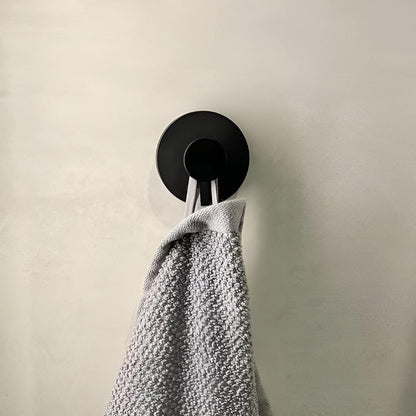 Adhesive Hooks for Bathroom Kitchen Towel Storage No-Drill Stainless Steel Robe Hanger Organizer Set Load Capacity 15 lbs Removable Wall Mou