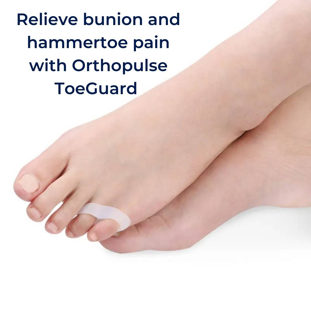 Orthopedic Toe Separators for Bunion Relief, Hammertoe & Crooked Toe Alignment – Soft Gel Spacers for Pinky Toe Pain | Comfortable Foot Supp