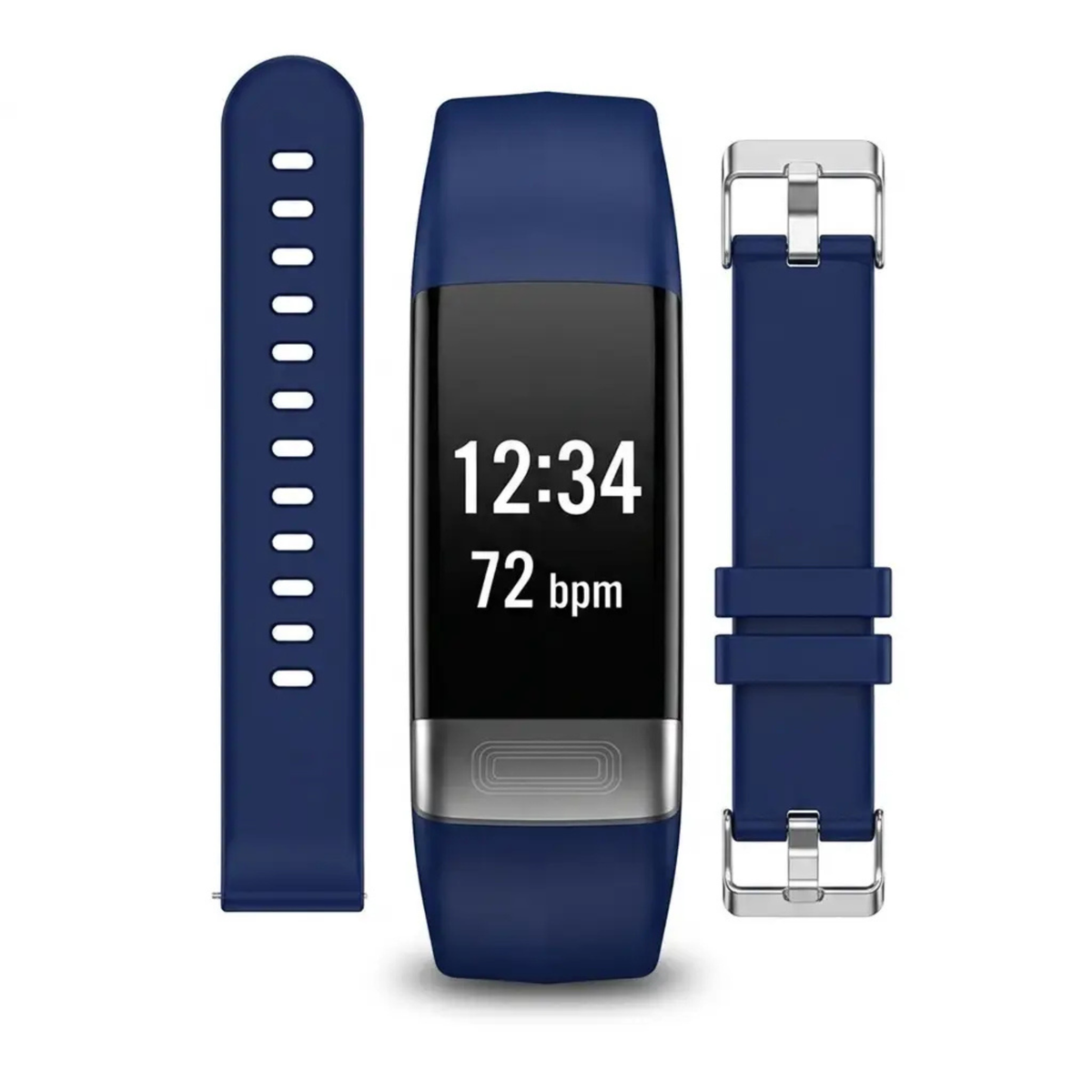 Fitness Tracker with Continuous Heart Rate, Blood Pressure & ECG Monitoring for iOS & Android