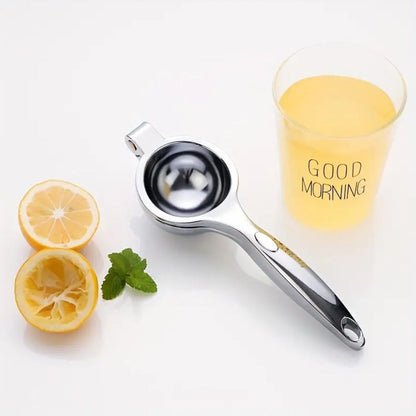Handheld Citrus Press for Lemons Limes & Oranges – Stainless Steel Squeezer Tool Kitchen Juicer 8.7 Inch Ergonomic Grip Drink & Cooking