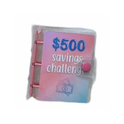 Cash Envelope Budget Binder for Money Saving Challenge Tracker – Reusable Vinyl Organizer for Bills Vacation Christmas Fund Planning