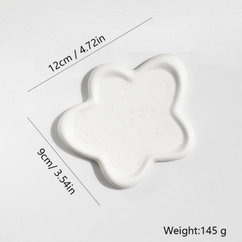 Luxe Jewelry Organizer Tray - Premium Ceramic, Elegant Design