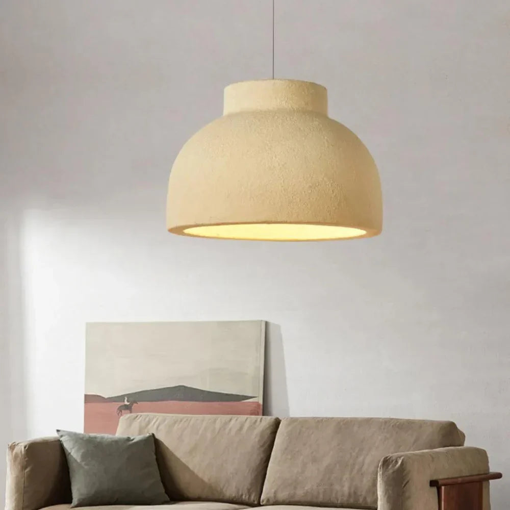 Plafonnier dôme 15 ou 23 pouces avec abat-jour en polystyrène blanc pour salle à manger, îlot de cuisine, chambre à coucher, cordon réglable, culot E26, mini moderne