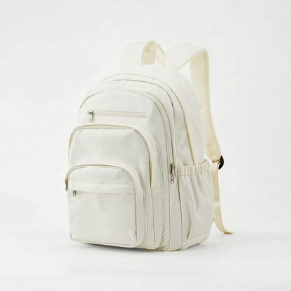 Multi-Compartment Student Backpack with Laptop Sleeve – Organized Travel Bag for School, College & Work