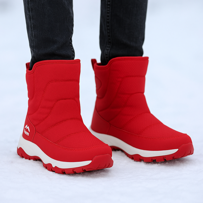 Women's Waterproof Insulated Winter Boots with Anti-Slip Sole for Cold Weather Snow Rain