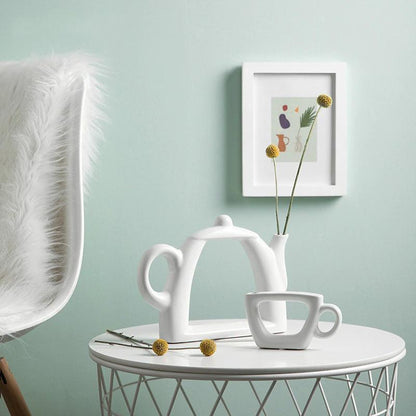 Delicate Tea Time Vases