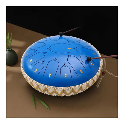 Steel Percussion Drum for Yoga Relaxation Mindfulness Practice Breathing Exercises Therapeutic Sound Instrument Handheld Design Home Studio