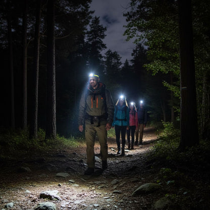Rechargeable LED Headlamp 1000 Lumens with Red Light Modes Wide Beam Angle Waterproof Hands-Free Flashlight for Running Hiking Camping Hunti