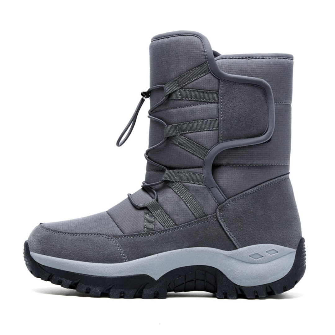 Women's Insulated Waterproof Winter Boots with Plush Lining – Slip-Resistant Platform Ankle Boots for Snow & Ice