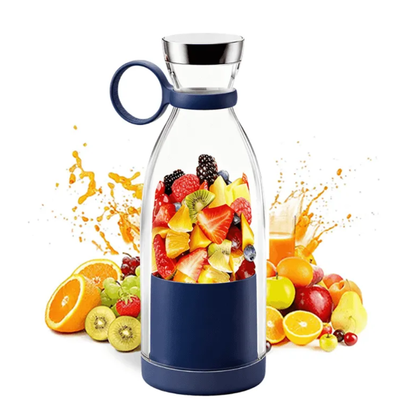 Rechargeable Personal Blender Bottle with USB Charging for Smoothies Shakes & Protein Drinks – Portable Single Serve Blender Mixer Cup for