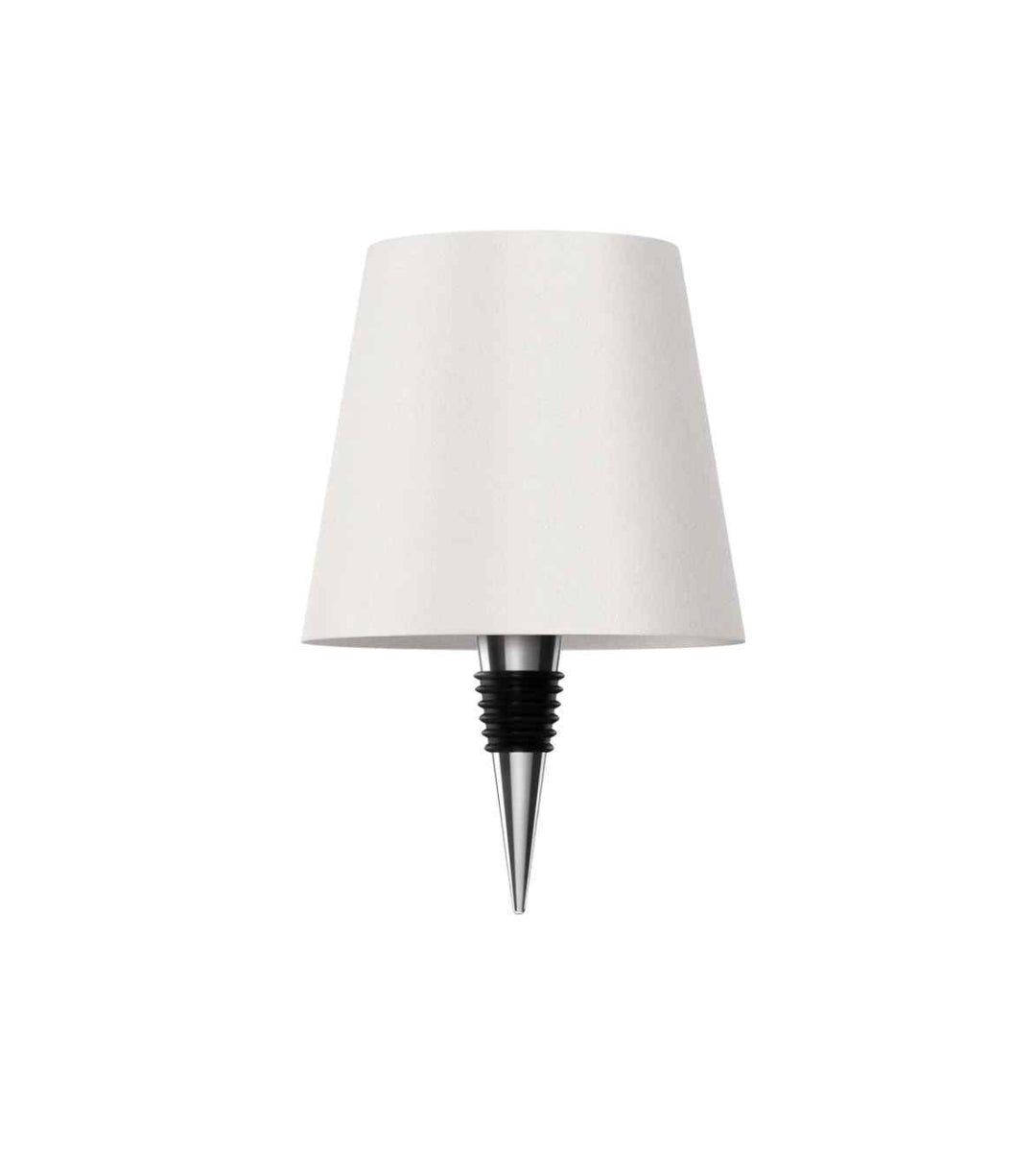 Lampe LED rechargeable pour bouteille, 14 cm, sans fil, lumière chaude, bouchon en aluminium pour bouteilles de vin, décoration de table intérieure et extérieure, sans fil