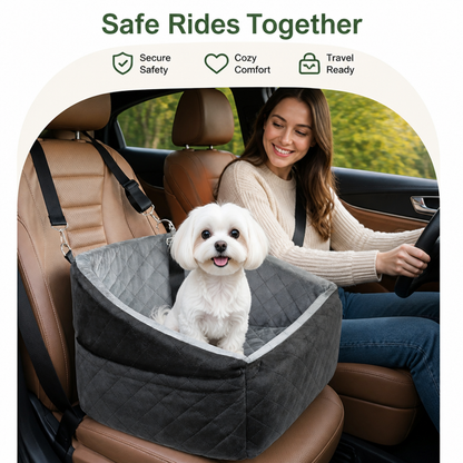 Siège auto rehausseur Ortekor avec ceinture de sécurité amovible et lavable