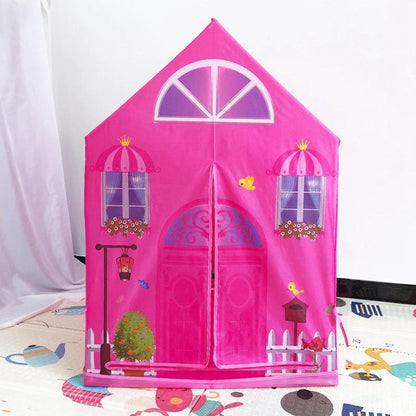 Kids Play Tent Castle Playhouse for Indoor & Outdoor – Pop-Up Hideaway Fort for Toddlers Girls Boys – Portable Lightweight Folding Cottage