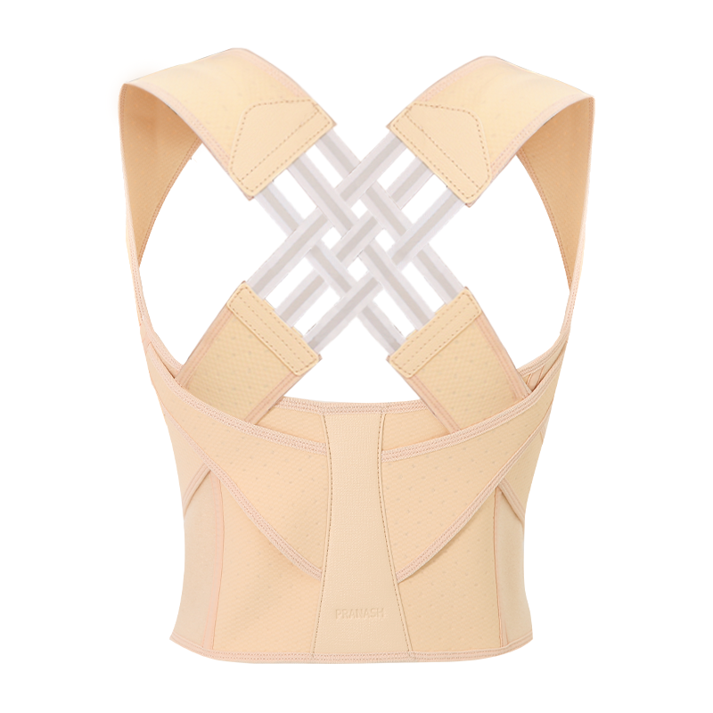 Adjustable Upper Back Support Brace for Shoulder Alignment and Spinal Relief – Unisex Posture Aid