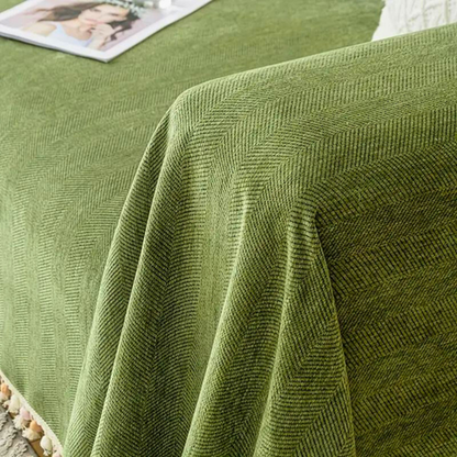Couverture de canapé Elysian - Chenille moelleuse, jeté confortable résistant à la décoloration