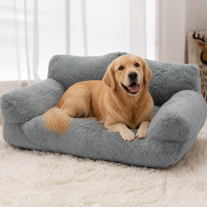 Ortekor Cozy Winter Washable Dog Bed (Anti-Slip Base)