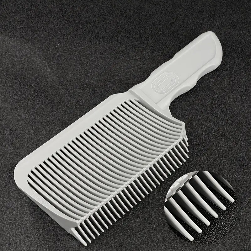 Peigne de guidage pour nivellement de cheveux – Pour une barbe et une ligne de cheveux uniformes à domicile – Outil de coupe professionnel à dents calibrées pour l'entretien personnel