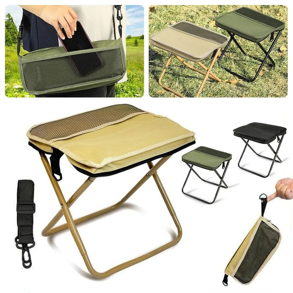 TRAVELSEAT – Portable Foldable Camping Stool