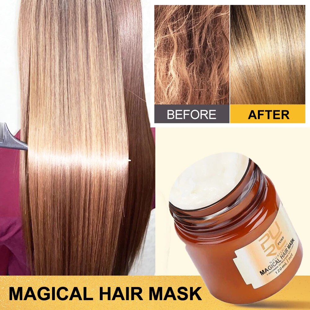 Deep Conditioning Hair Treatment Mask for Damaged Dry Hair – Intense Hydration & Frizz Control for Women & Men