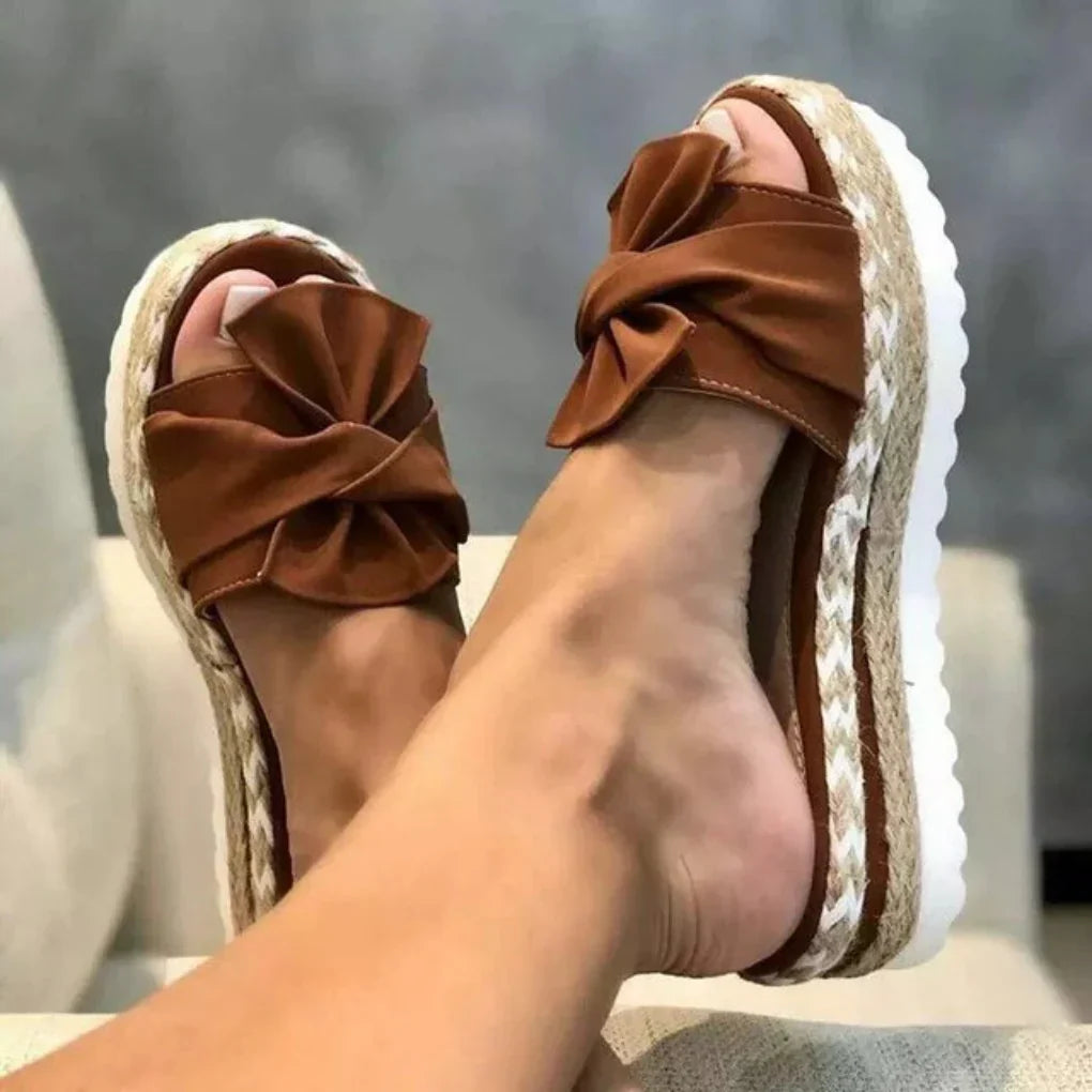 Women's Arch Support Wedge Sandals with Cushioned Footbed & Adjustable Straps for All-Day Comfort & Style