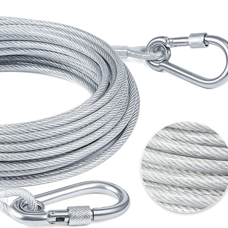 Laisse pour chien durable et anti-morsure – Laisse de sécurité pour l'extérieur