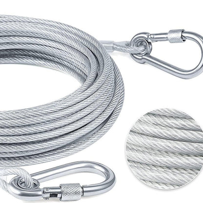 Laisse pour chien durable et anti-morsure – Laisse de sécurité pour l'extérieur