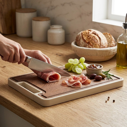 SERVORA – Table de préparation pour des moments de réception élégants