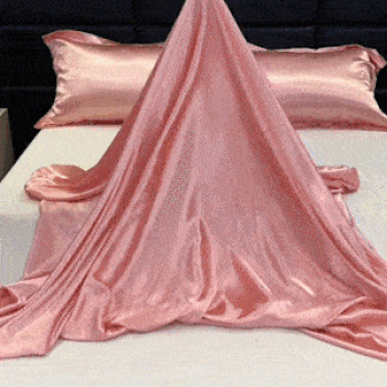 Parure de lit rafraîchissante Ortekor | Tissu en soie glacée avec design à rabat profond | Doux et respirant pour un sommeil confortable