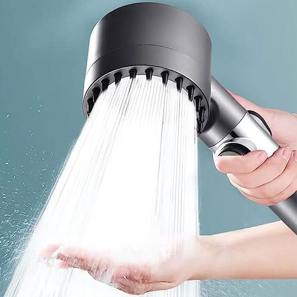 Multi-Stage Filtration Shower Head 9.5 Inch High Flow Water Purifier for Home Bathroom Spa Experience ABS Construction